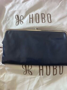 HOBO Navy Lauren Clutch Wallet -New